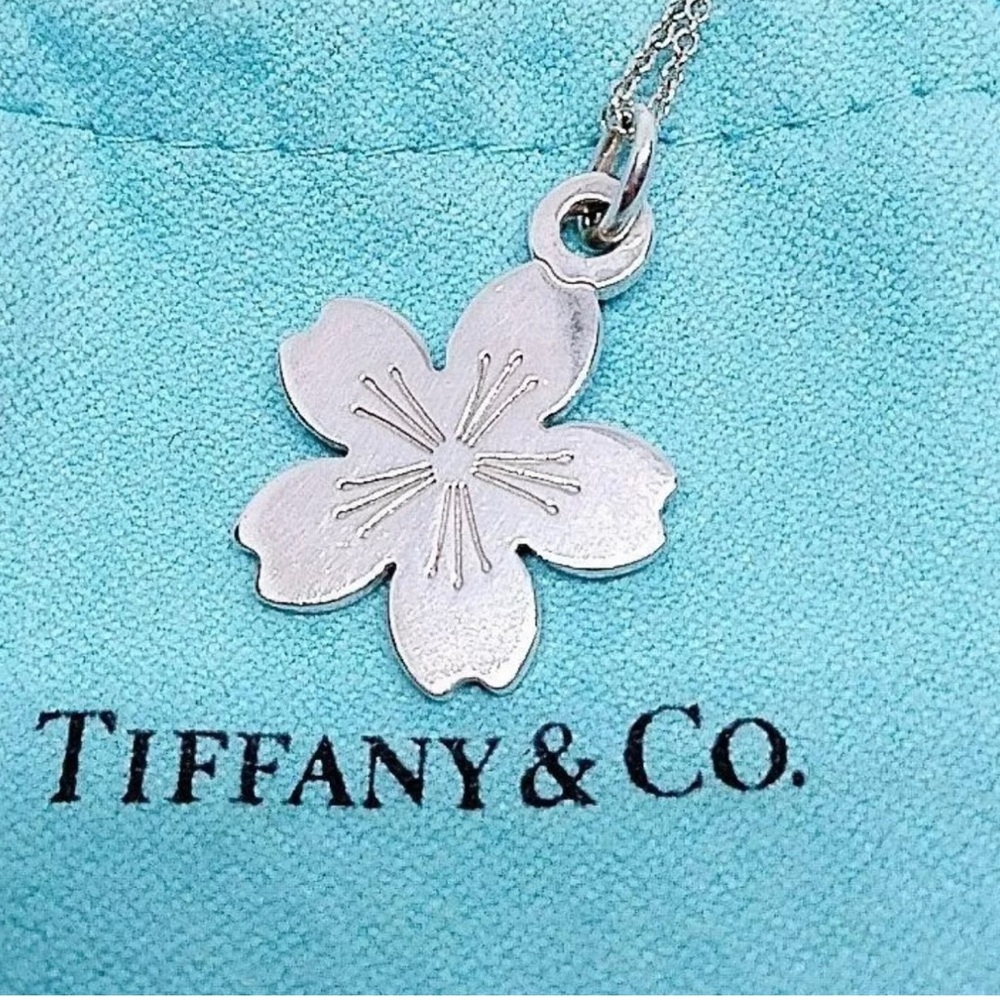 Authentic Tiffany Vintage Cherry Blossom pendant